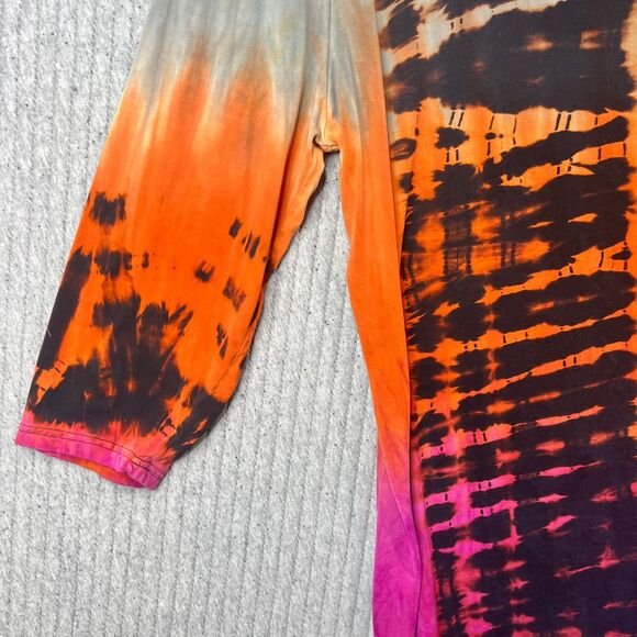 Vintage 90s Art of Cloth Tie Dye Tunic Quarter Sleeve Womens XL Lagenlook Casual - Picture 8 of 9